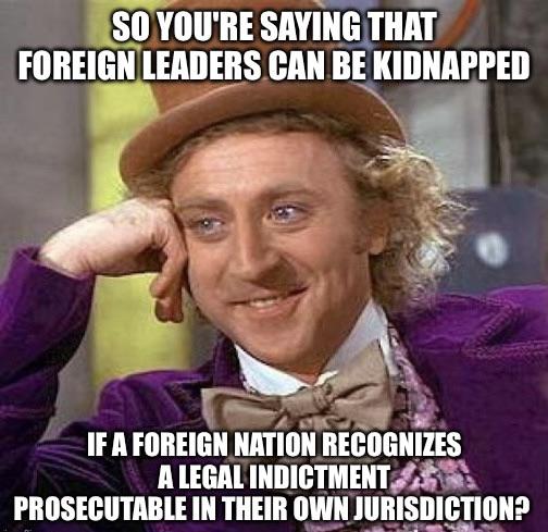 Someone may have signed his own arrest warrant...