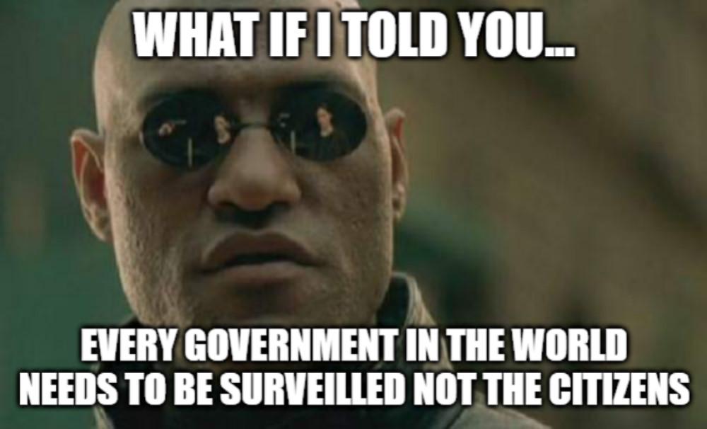 I'm not the one that took a $600 billion bribe. I don't have gold bars from Egypt in a safe. I don't give the orders to attack and eliminate humans... and so on and so forth.