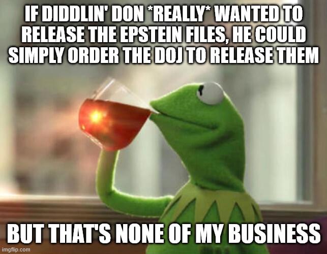 Donnie can't even tell a good lie anymore