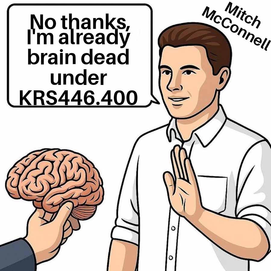He's dead - call the special election already.