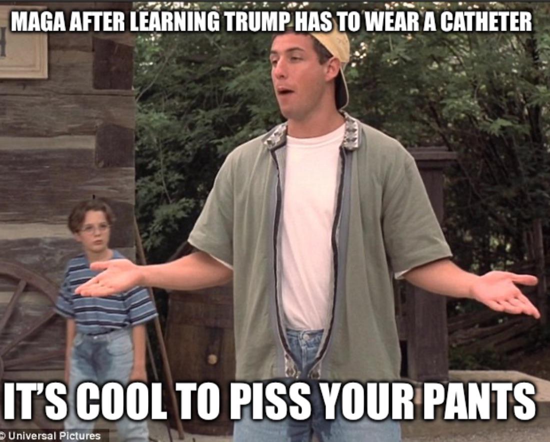 Oh dementia don pisses himself 🤣