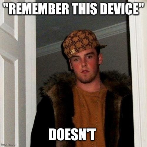 Scumbag 2FA website