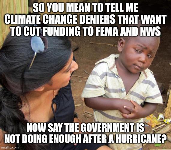 Climate Deniers Say What?