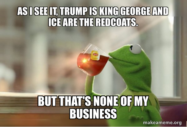 You Americans like to talk a big 2nd amendment game.