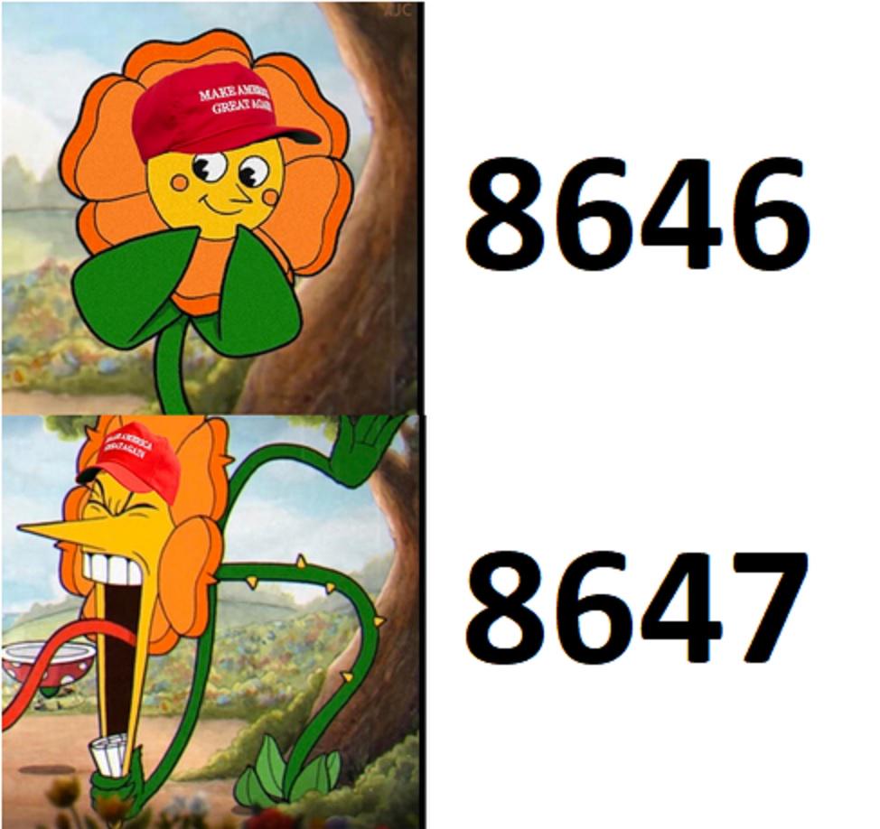 All it took to trigger MAGA was to add 1 to a number they were already familiar with using