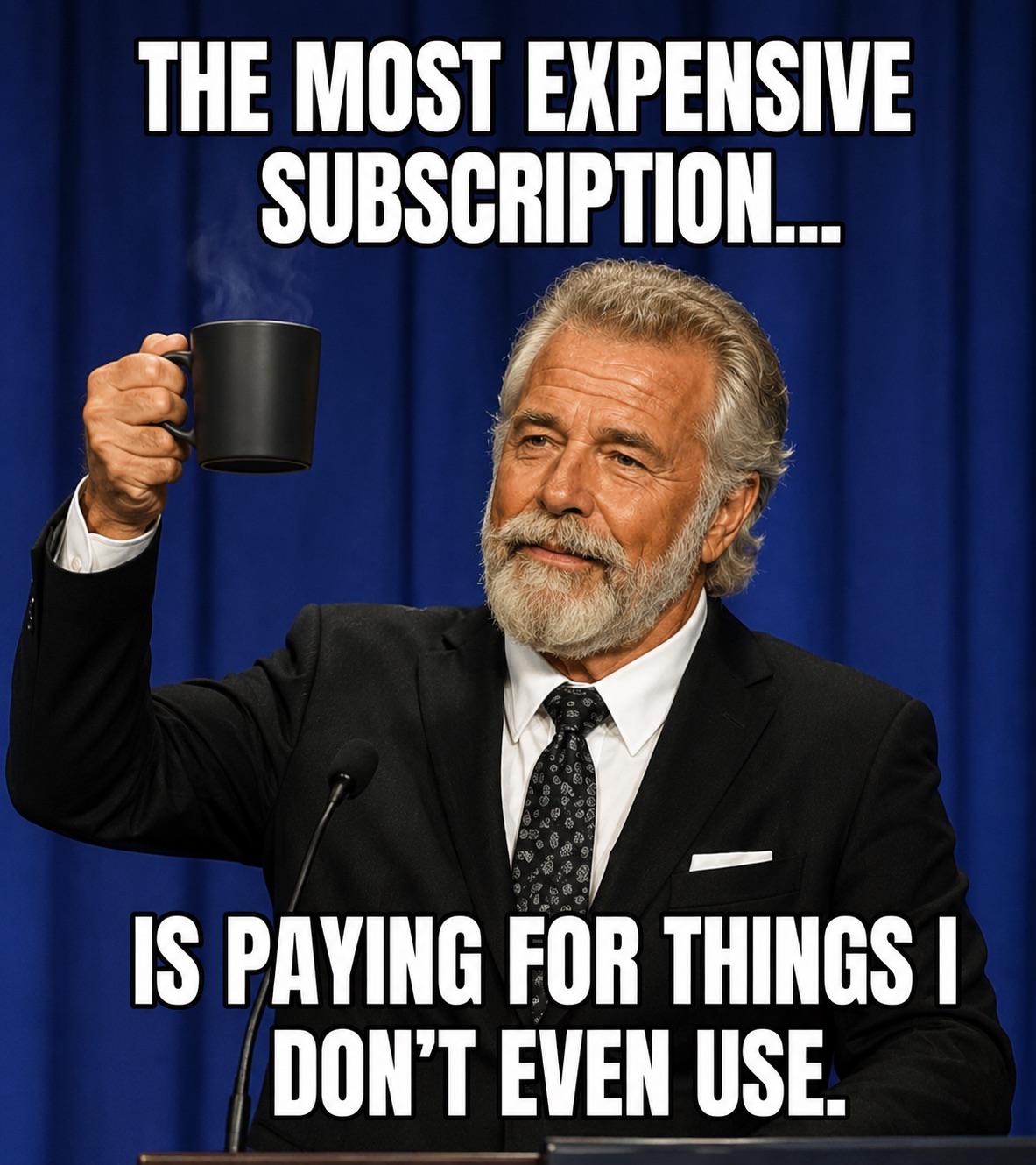 Streaming service are draining my wallet 🥲