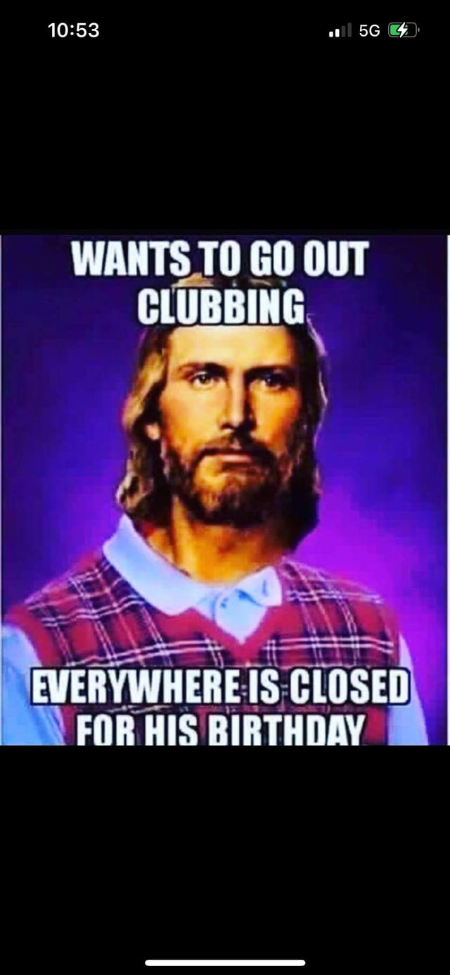 Bad luck Jesus