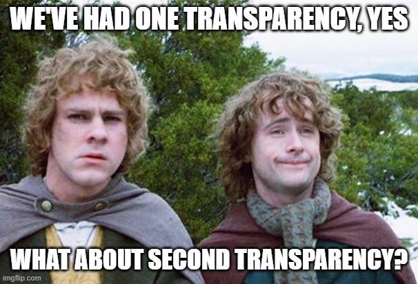 Apparently, we are releasing files today in the name of transparency