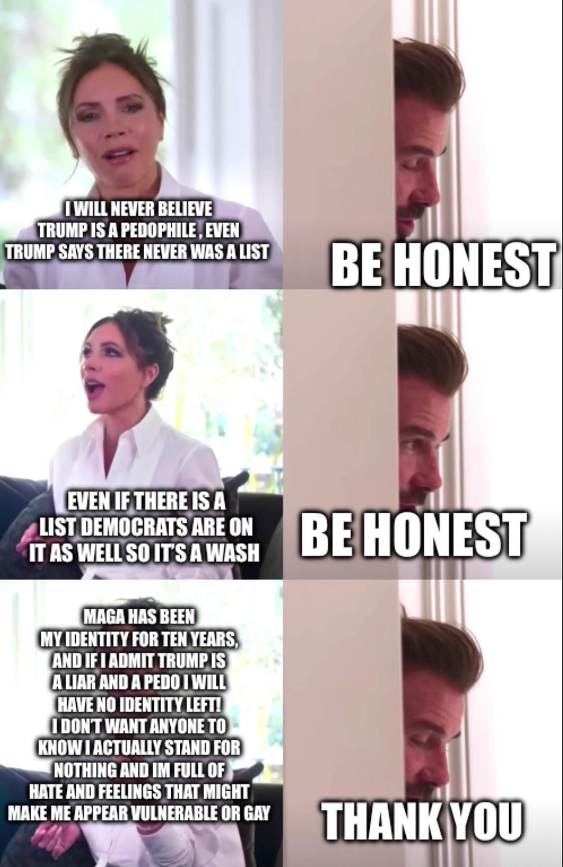 The struggles inside the two brain cells of a maga voter