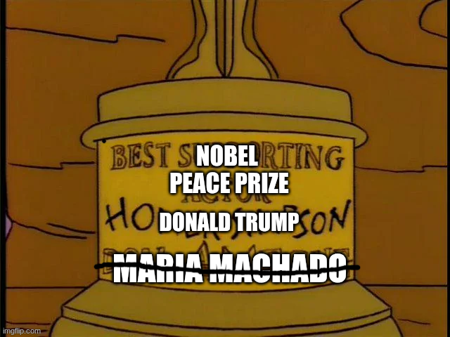 He finally got his Nobel
