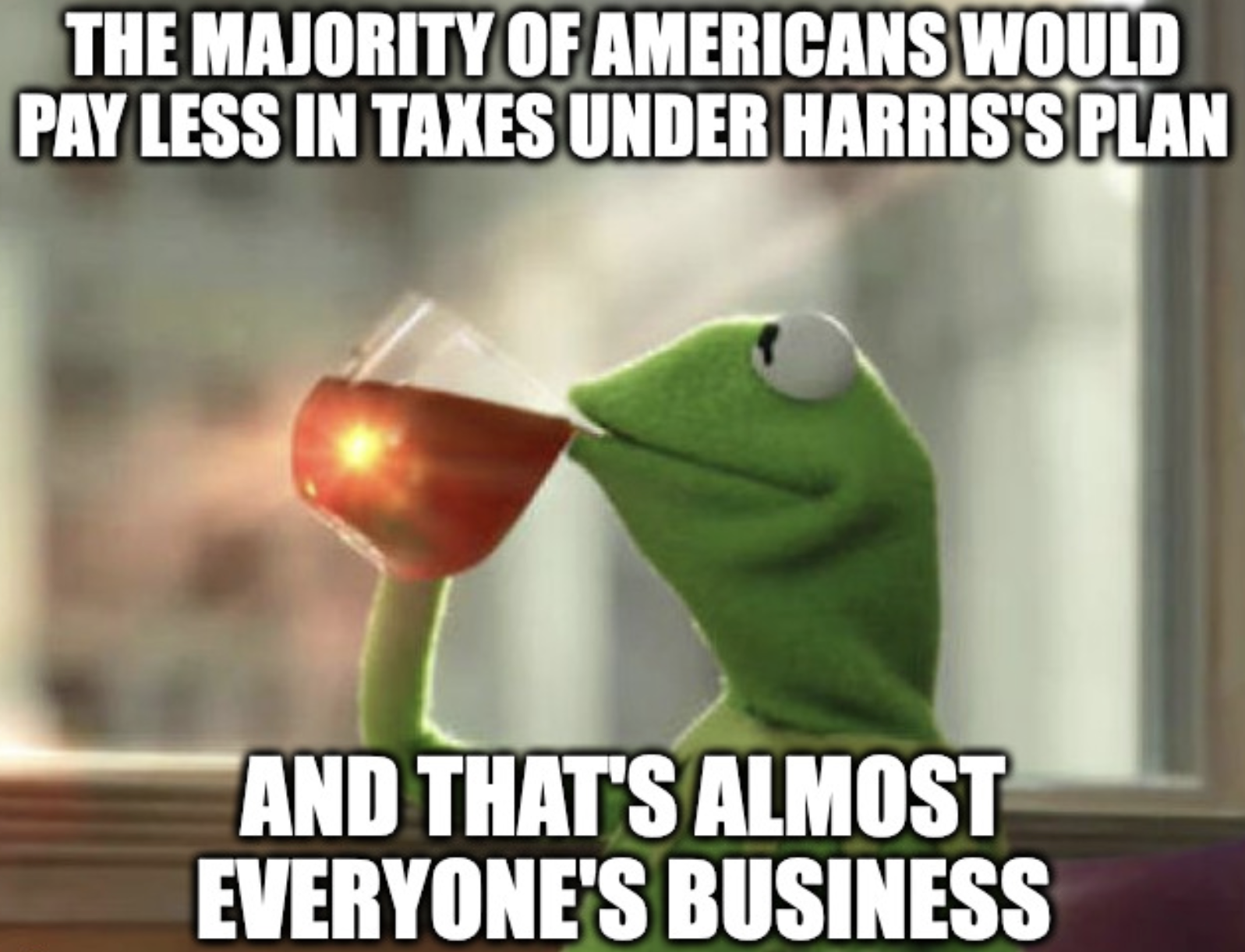 Seriously, if you're an American, especially one looking to start your own business, look at your income and then look at her tax plan.