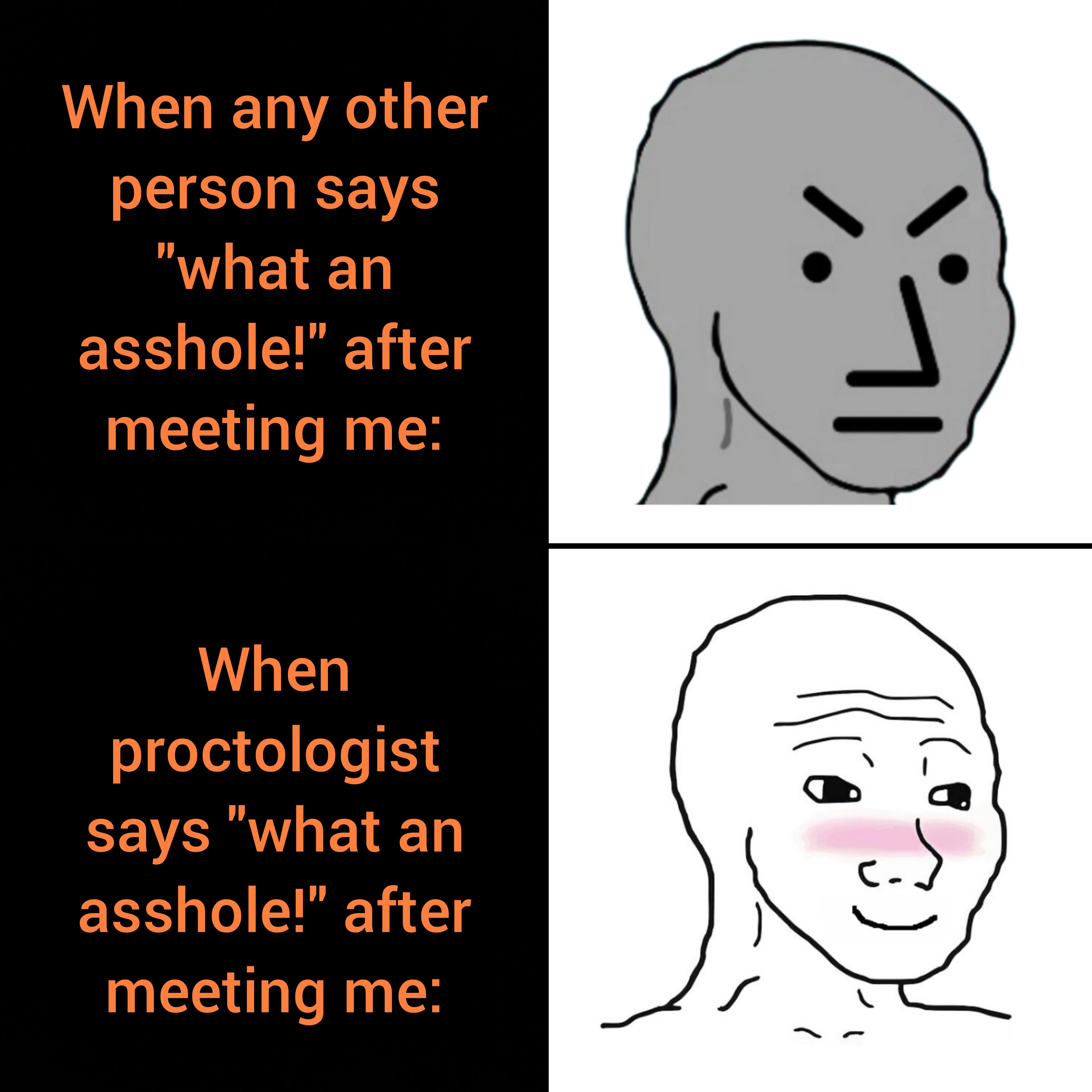 I take it as a compliment.