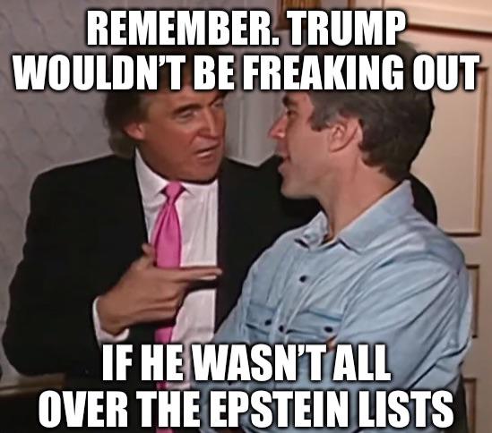 Trump is telling on himself.