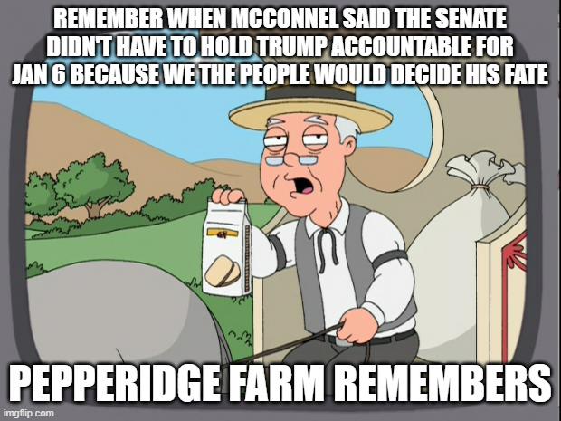 It was the 2nd time he was impeached, it's almost like they're all on board with his vision.