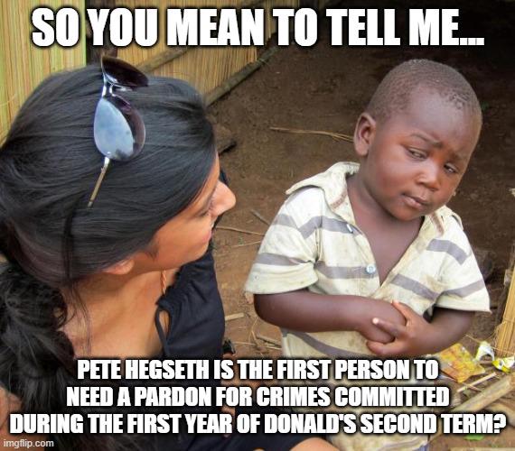 With 86 possible counts of murder waiting, Pete Hegseth sets a new record...
