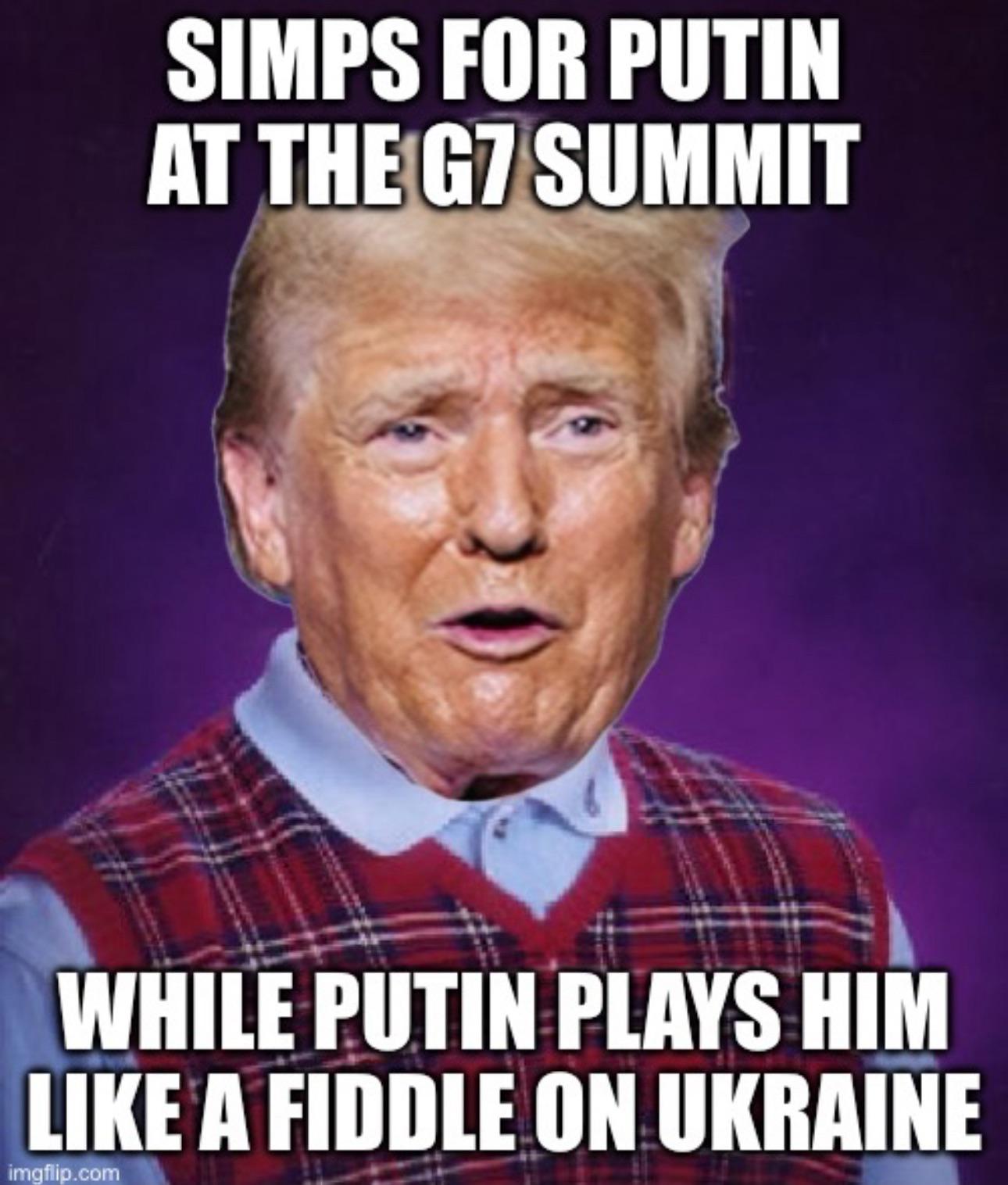 Laughingstock Luck Trump