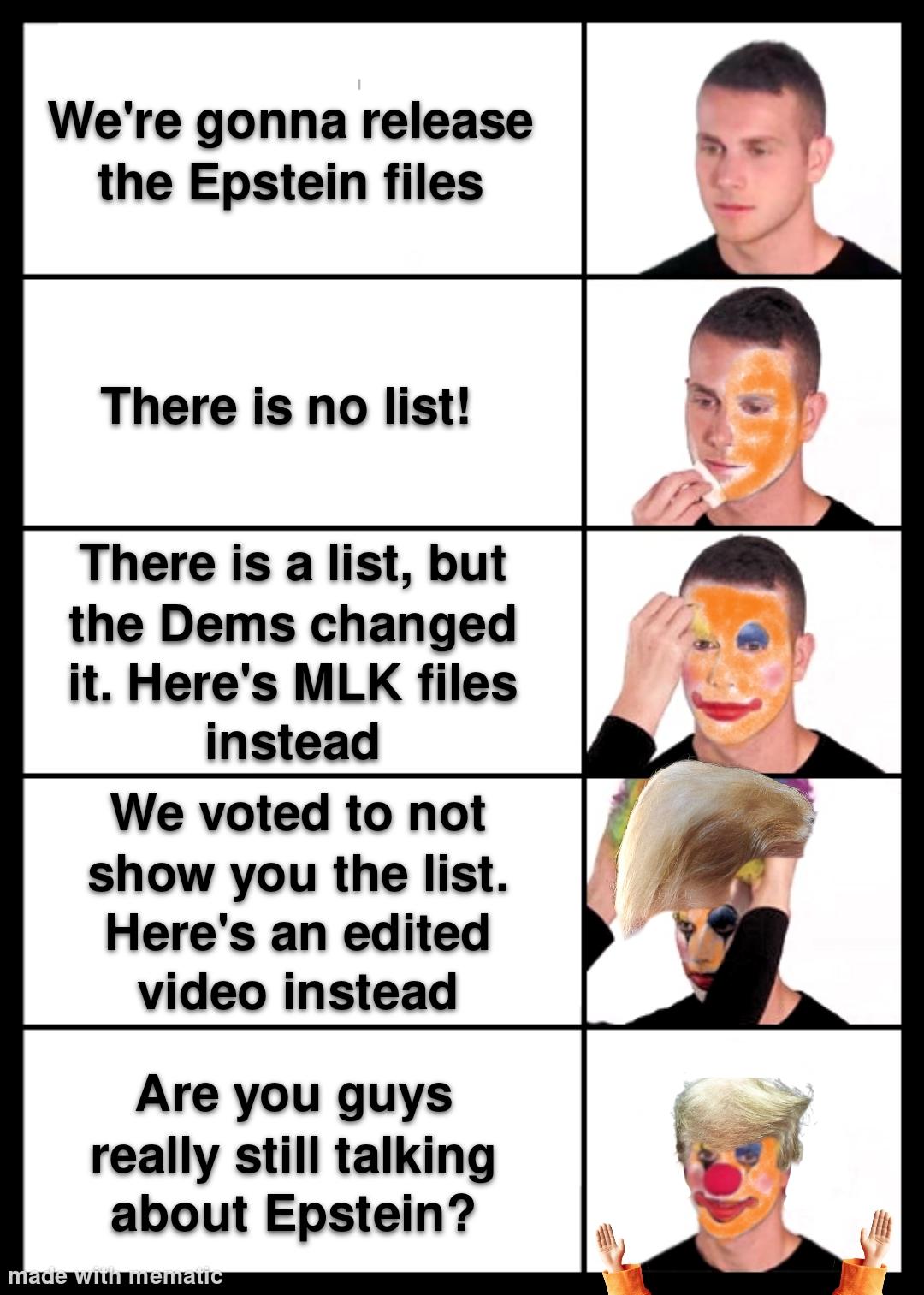 President Cheeto-pedo, economic torpedo, BS burrito