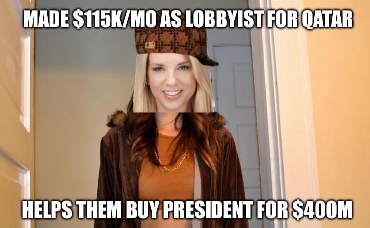 ScumbAG Bondi has a job besides counting imaginary fentanyl victims saved by Trump