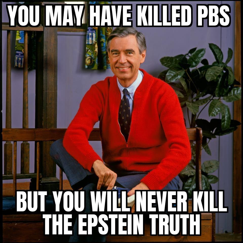 Mr. Rogers didn't want to be neighbors with GOP pedophiles anyway