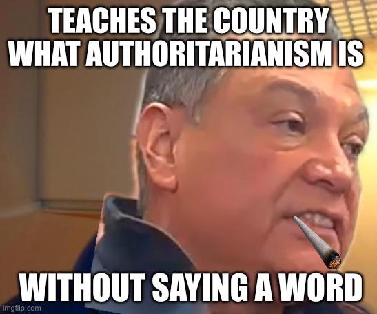 ICYMI Good Guy Sen Padilla rocked the GGG popped collar today