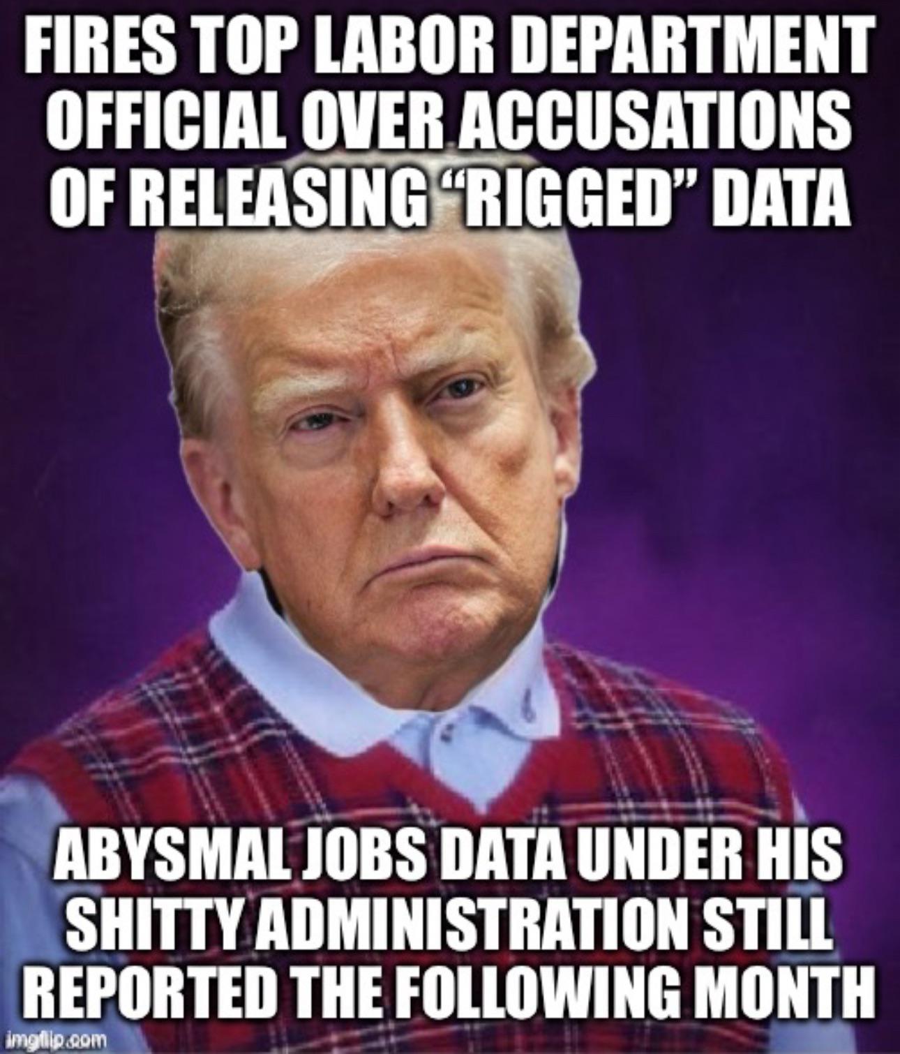 Looks like the only thing that’s “rigged” are his veins chock-full of Adderall, statins and blood thinners