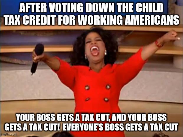 Republican tax cuts be like