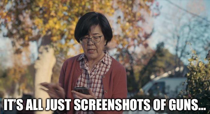 FBI agents browsing social media accounts and not finding any red flags.