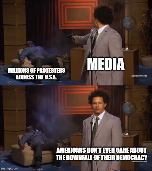 The resistance will not be televised.