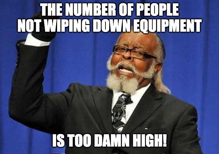 Just came back from the gym