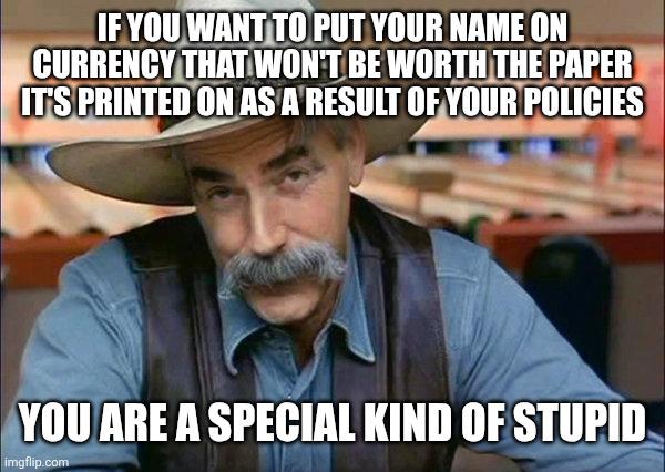 Trump plans to add his signature to all U.S. currency. I say go for it, we need a reminder...