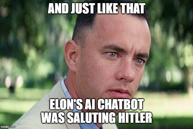 Grok is just like his daddy Elon