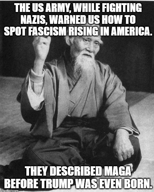 We were warned. But orange fascism took root regardless.