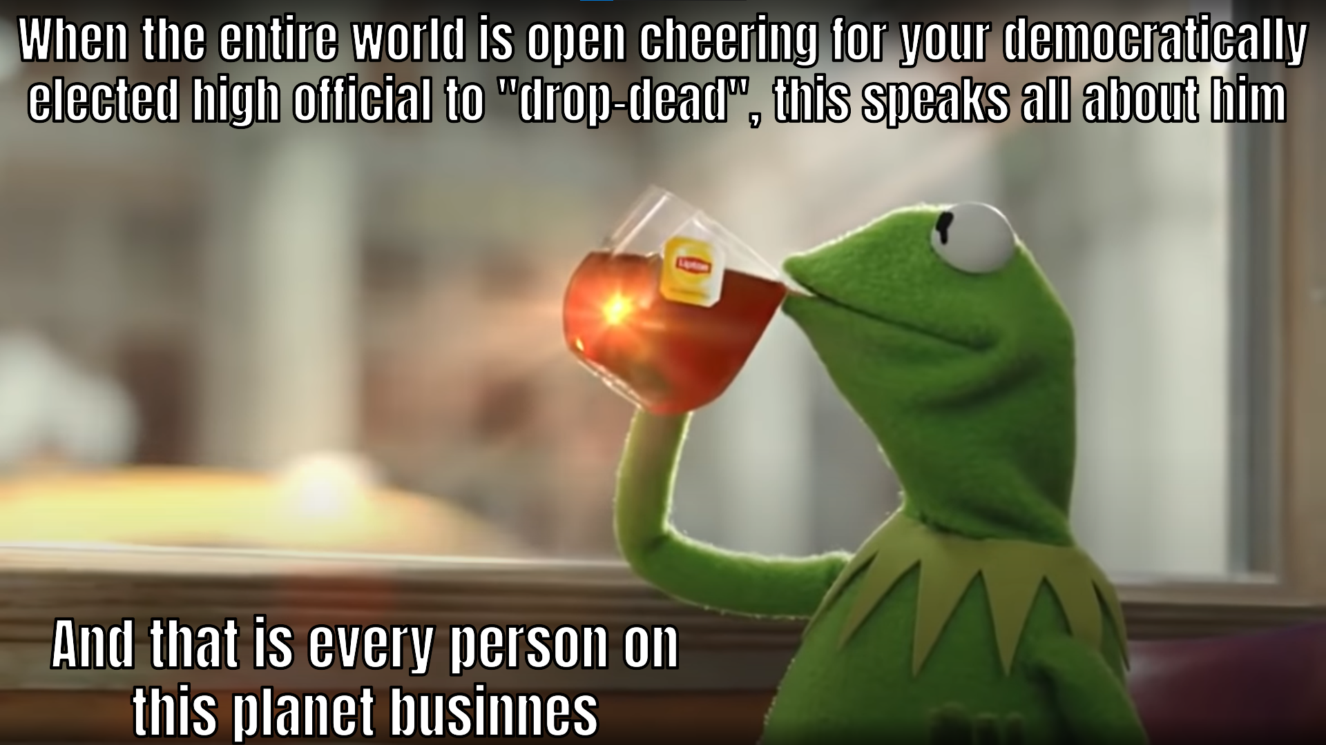 The world is waiting for the "drop" news