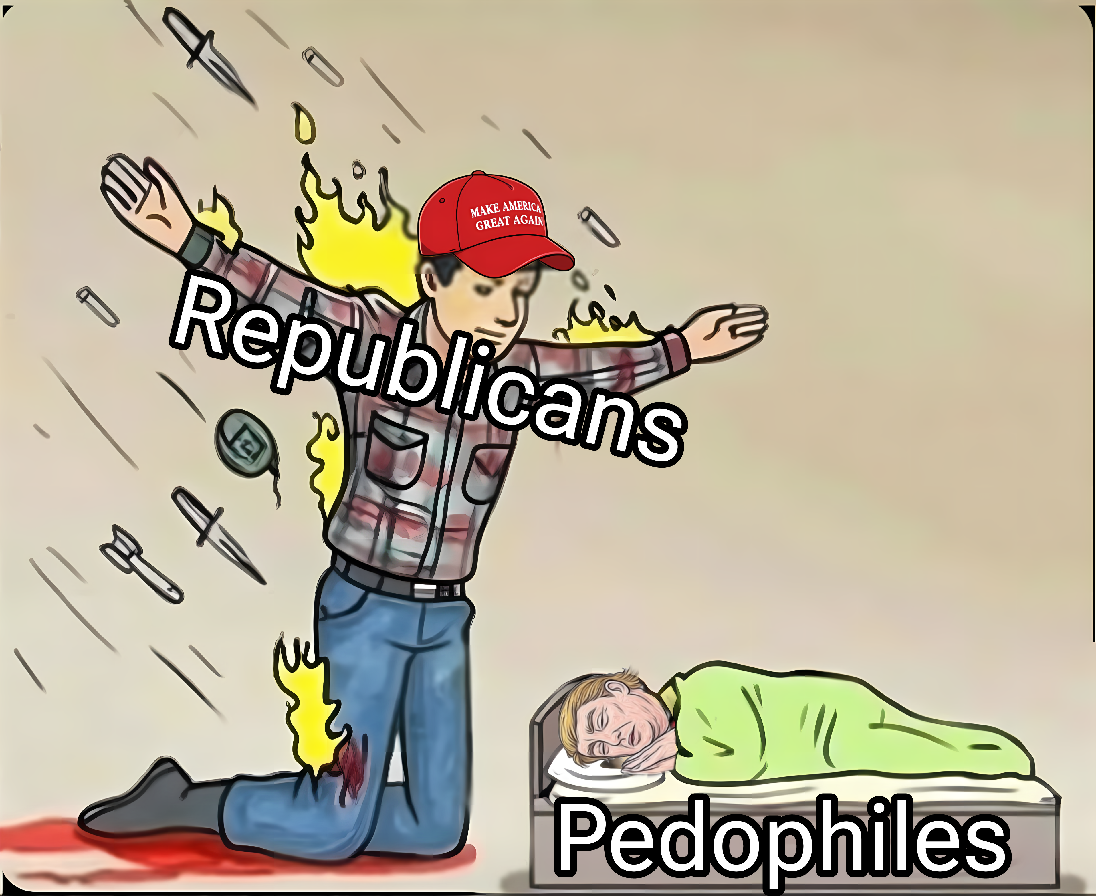 Ted Cruz said: "We should stop attacking pedophiles"