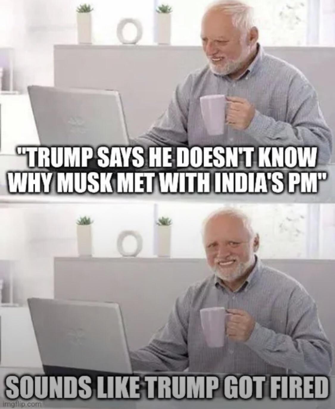 Sounds like trump