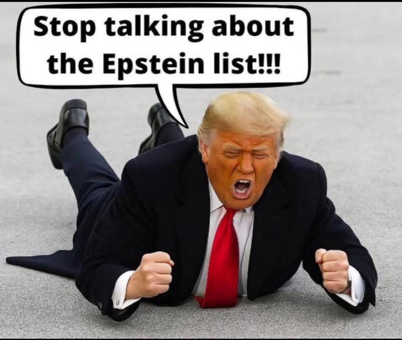 We will never stop talking about it, so he should just resign immediately and go to jail after it’s been released.