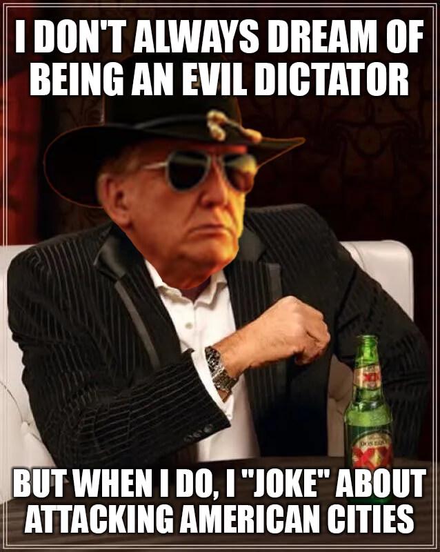 I love the smell of the 25th amendment in the morning