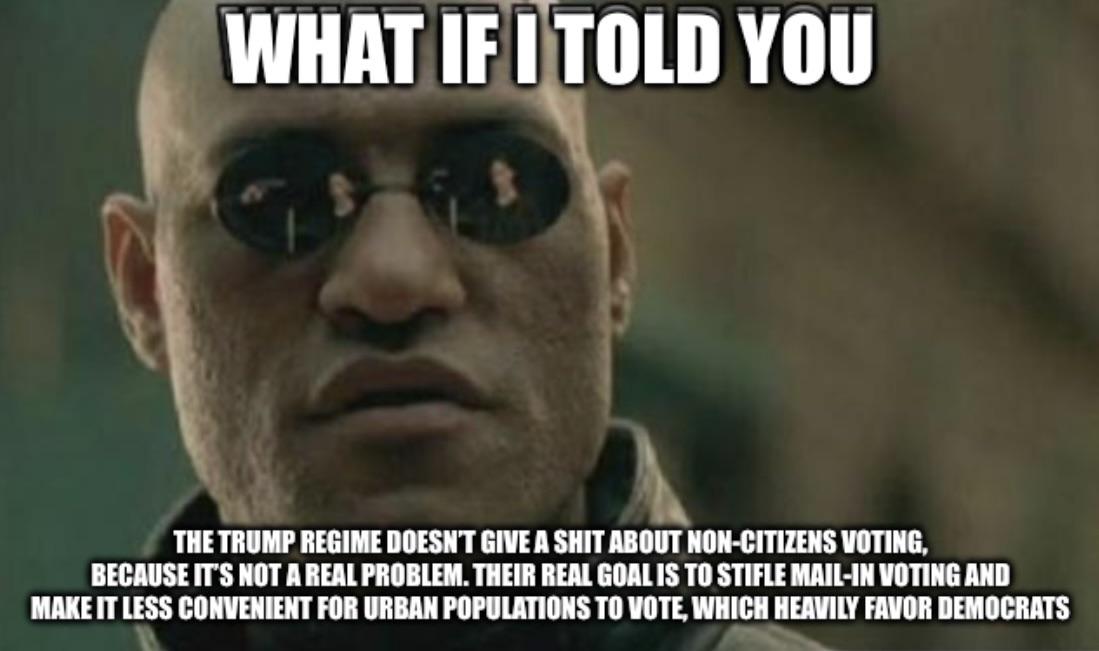 Real goal of the SAVE America Act has NOTHING to do with non-citizens voting