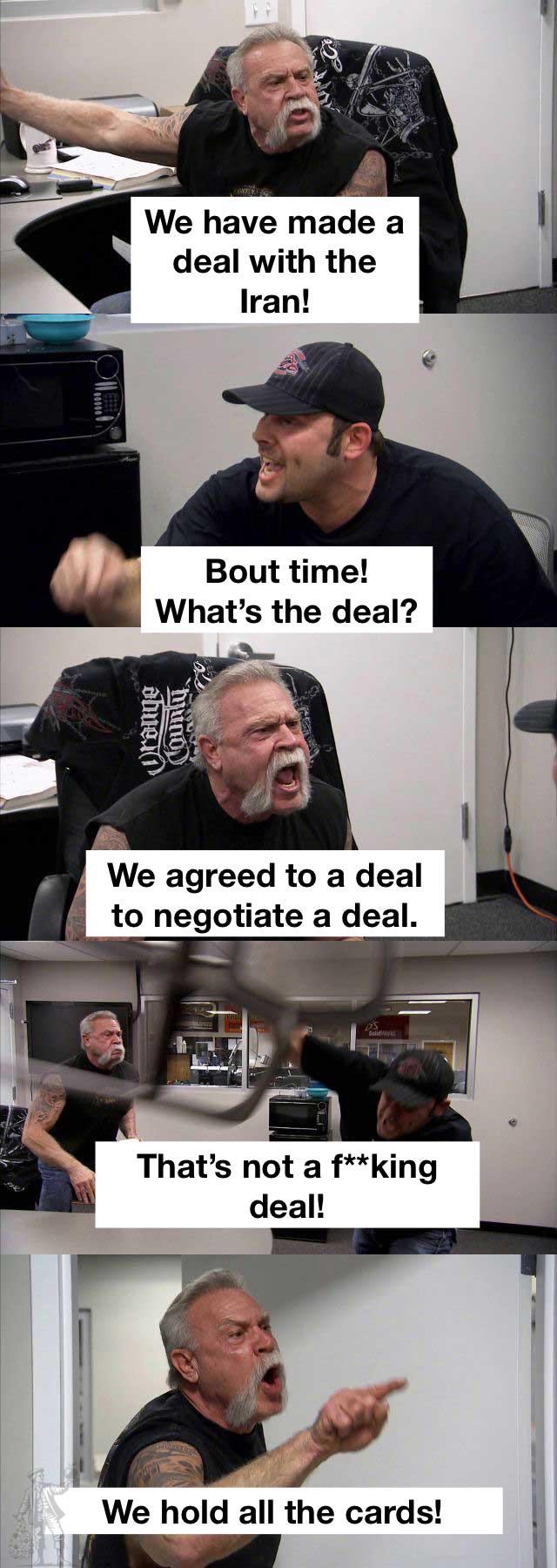 Another Monday, another “deal”.