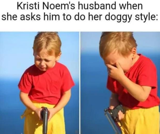 Kristi Noem, a republican politician, brutally put down her 14 month old dog just because she thought it was ''untrainable''