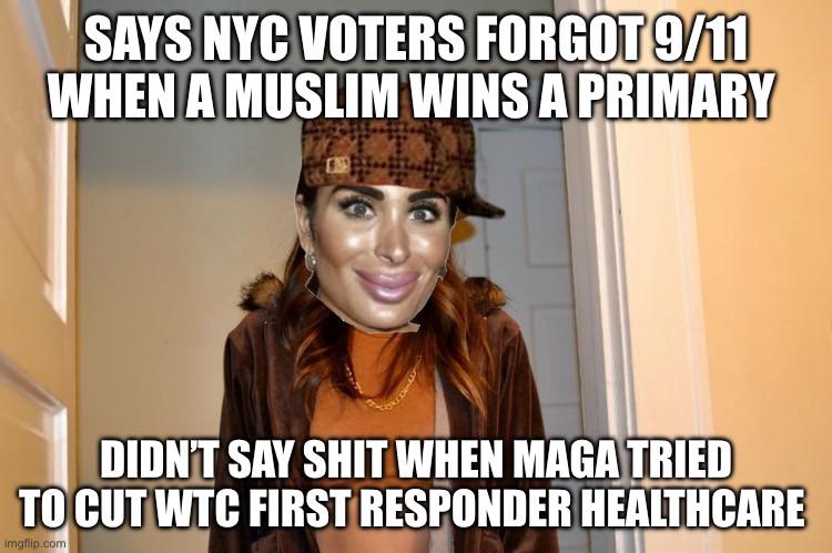 We’ll never forget this either, Scumbag Laura Loomer