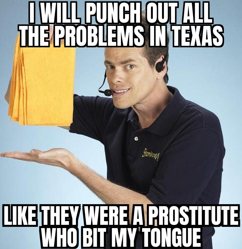 Wonder what party he belongs to..