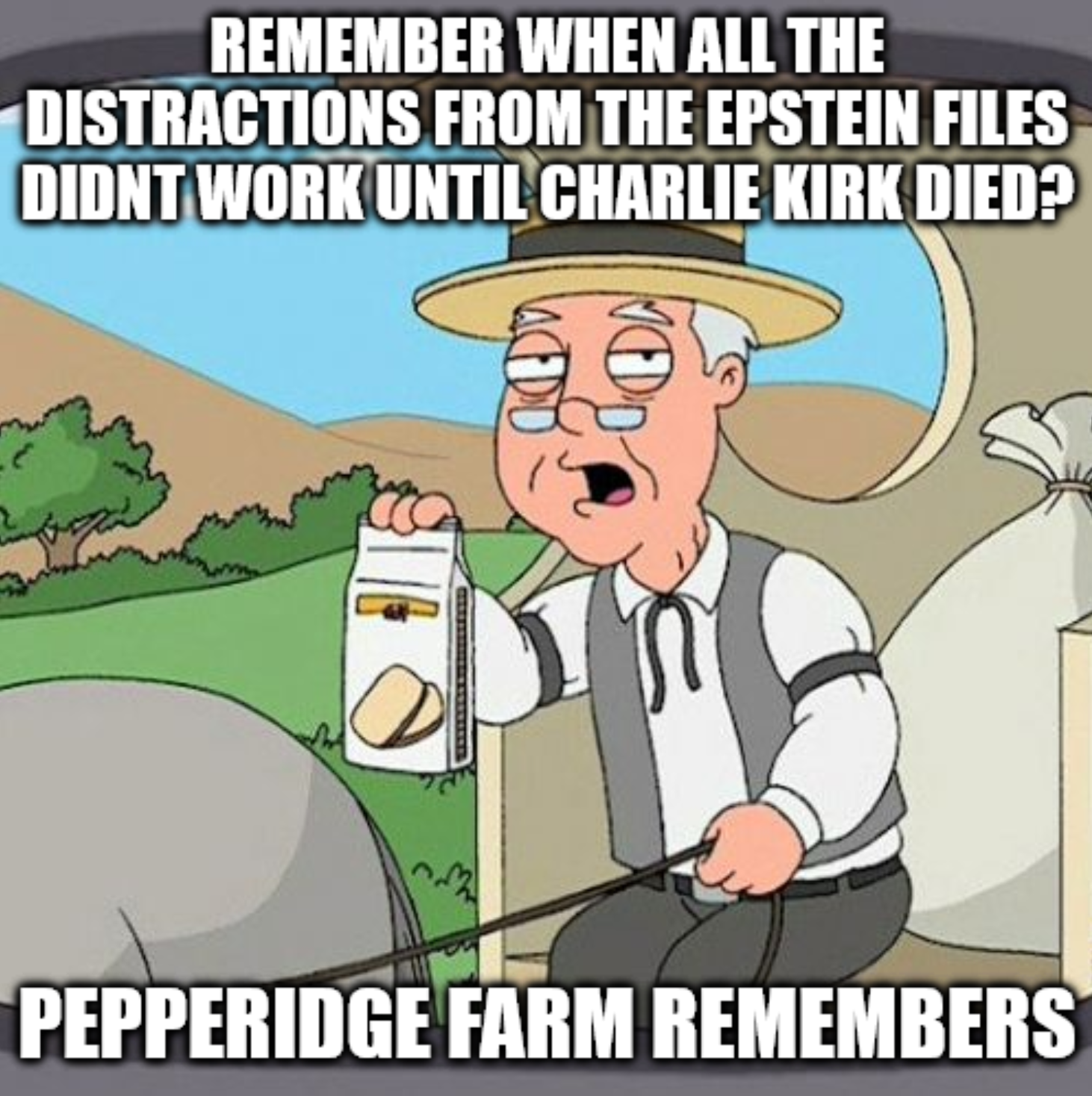 Don't falter. He isn't worth talking about or remembering