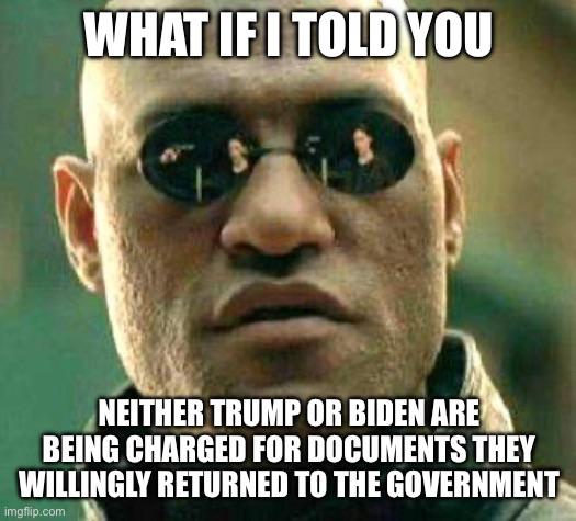 Dummy Donald could have avoided this whole thing by simply returning sensitive national security documents when the government asked nicely, multiple times