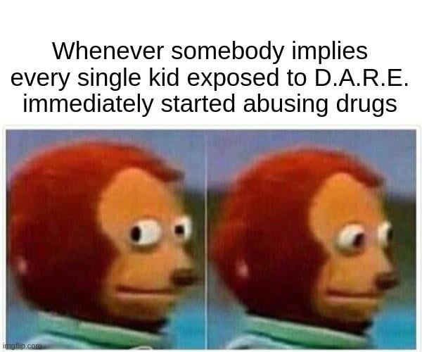 Inspired by the /r/Millennials post about D.A.R.E., here is my own experience with the program