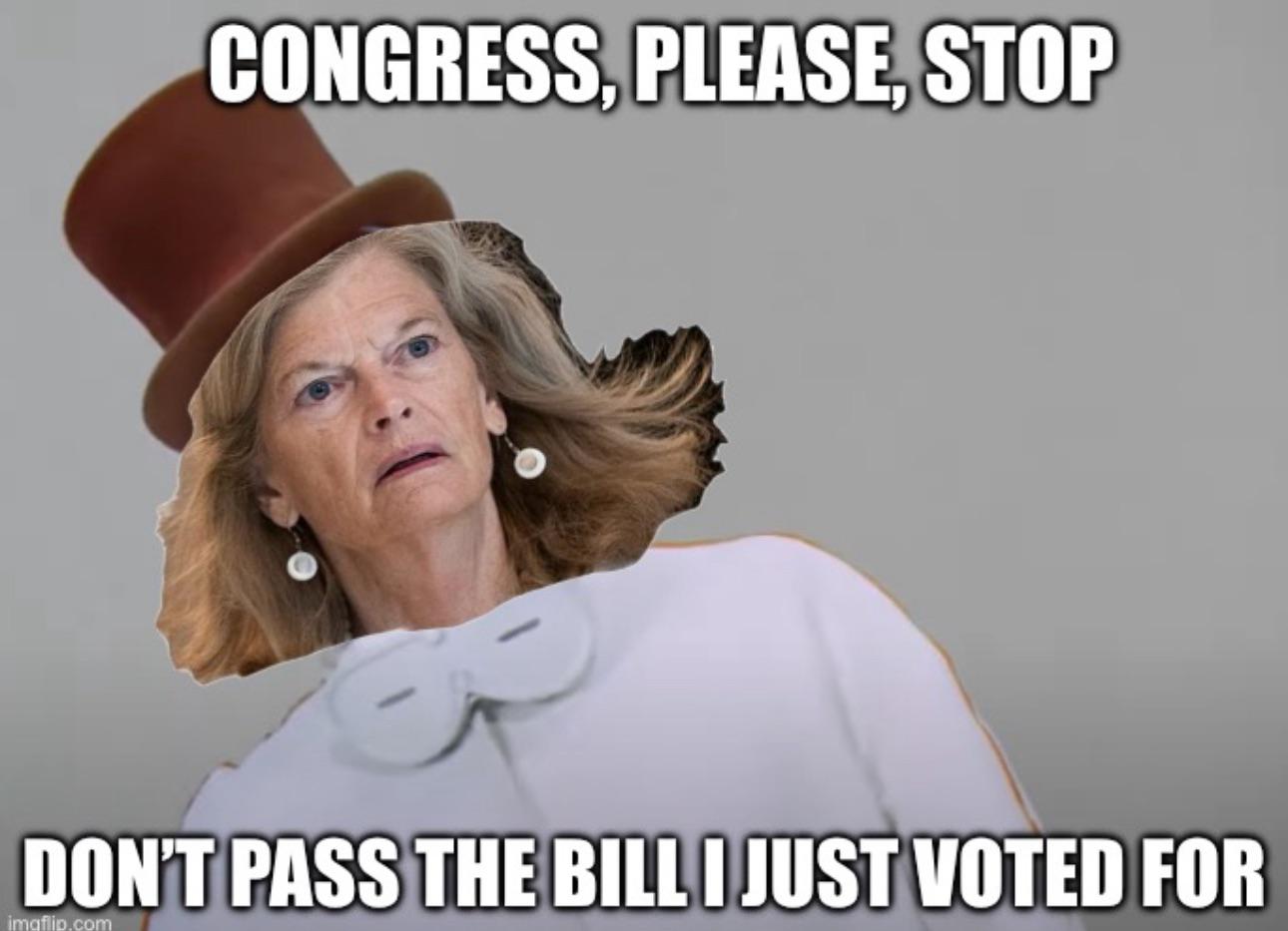 Unserious Traitorous Senator