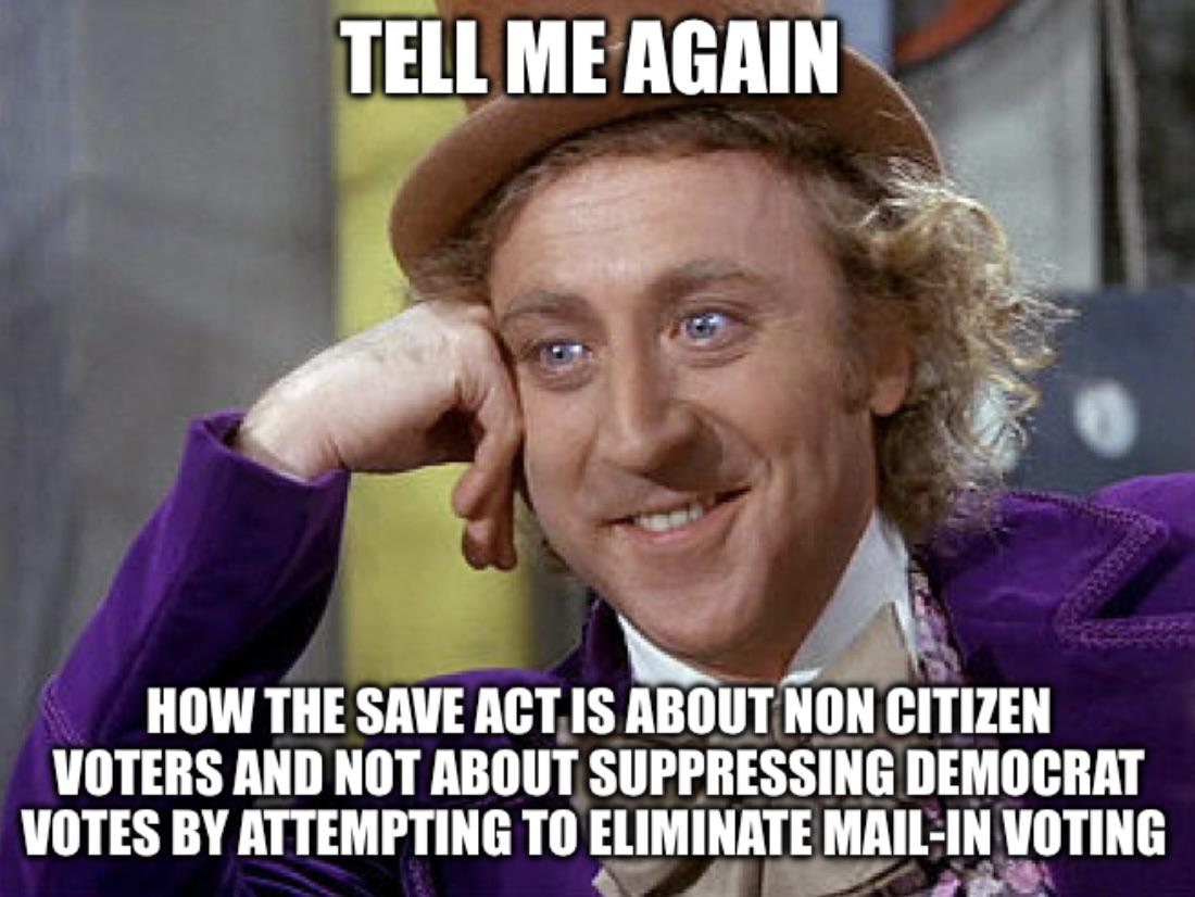 Non-Citizen Voting is a manufactured problem that has never existed. The REAL goal is to SUPPRESS democratic votes.