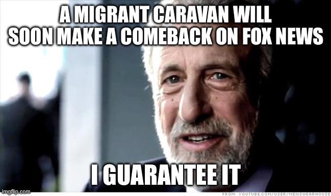 Migrant caravans seem to happen every election…