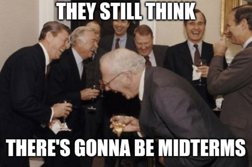 Remember "you'll never have to vote again. We've taken care of that."