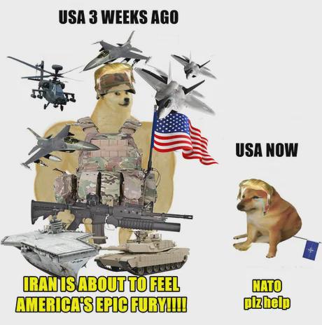 How the tables have turned